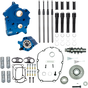 S&S Cycle Cam Chest Kit for M8 Models with VVT - 475 Cam - Water Cooled - Gear Drive - Black Pushrod Tubes – Part 310-1010B