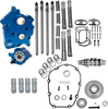 S&S Cycle Cam Chest Kit for M8 Models with VVT - 496 Cam - Water Cooled, Gear Drive, Chrome Pushrod Tubes | Part No. 310-1386A