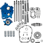 S&S Cycle Cam Chest Kit for M8 Models with VVT - 496 Cam - Water Cooled, Gear Drive, Chrome Pushrod Tubes | Part No. 310-1386A