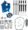 S&S Cycle Cam Chest Kit with 475 Cam for M8 VVT Engines - Water Cooled, Chain Drive, Black Pushrod Tubes (Part No. 310-1008C)