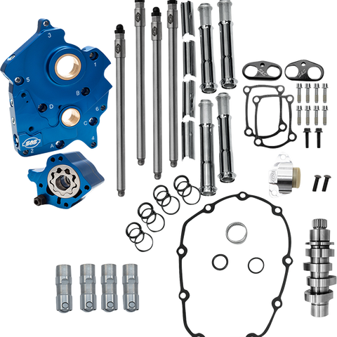 S&S Cycle 310-1384A Cam Chest Kit for M8 VVT Engines with Water Cooling and Chain Drive