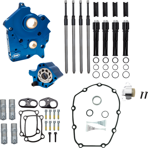 S&S Cycle Cam Chest Kit for M8 Engines with Oil Cooling and Chain Drive - Part 310-1262A