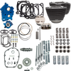 S&S Cycle Power Pack 550G Water Cooled Upgrade Kit with Chrome Pushrod Tubes - Part Number 310-1051D