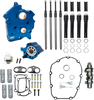 S&S Cycle Cam Chest Kit - Oil Cooled - Chain Drive - 475 Cam - Black Pushrod Tubes for M8 with VVT (Part 310-1012C)