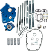 S&S Cycle Cam Chest Kit with Oil Cooled Chain Drive and Chrome Pushrod Tubes for M8 Engines (Part 310-1263A)