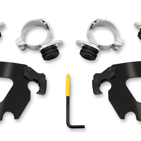 MEMPHIS SHADES Cafe Mounting Kit - Black - Scout MEB2025 - Team Dream Rides