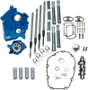 S&S Cycle Cam Chest Kit for M8 with VVT - 465 Cam - Water Cooled - Chain Drive - Chrome Pushrod Tubes - Part 310-0999C