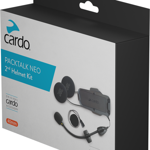 CARDO Packtalk Neo 2nd Helmet Kit with JBL Sound and Bluetooth 5.2