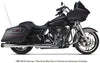 TBR Comp S Slip-On Exhaust for Harley-Davidson FLRT, FLHT, FLHR, FLTRX Models