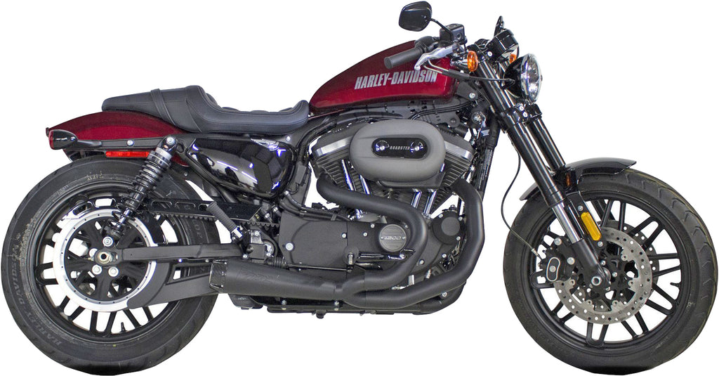 TBR Comp S 2-Into-1 Sportster Exhaust System for Harley Davidson XL Models