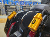 Ohlins HD 779S2 Harley-Davidson FL Touring STX 36 Twin Blackline 13-Inch Shocks with Heavy Duty Springs