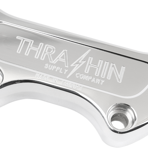 THRASHIN SUPPLY CO. Polished Handlebar Clamp TSC-2800-2 for Harley-Davidson Models