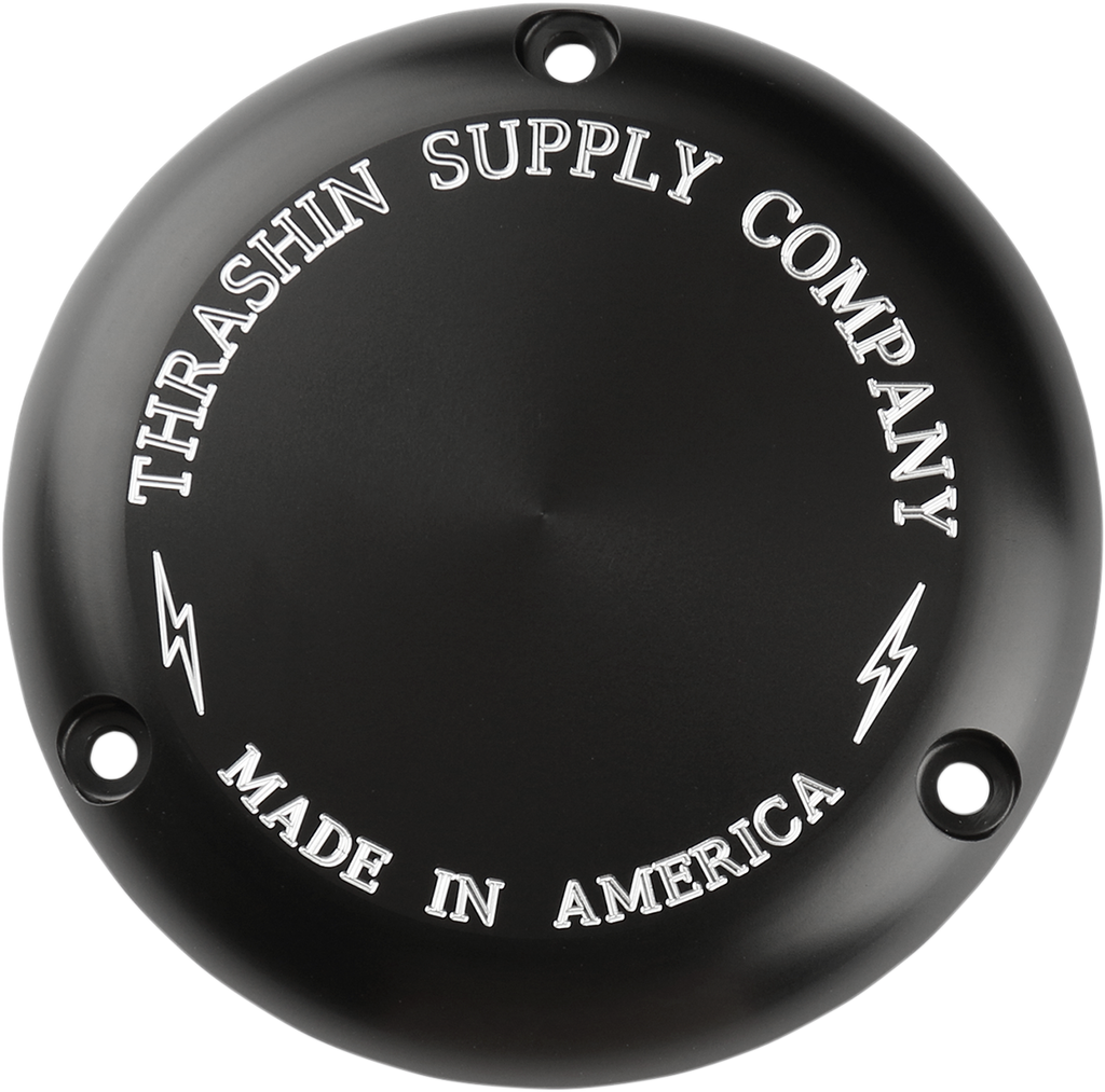 THRASHIN SUPPLY CO. Derby Cover - Black - Classic TSC-3000-4