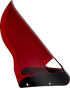 Klock Werks Kolor Flare Windshield for Road Warrior Fairing, Red – KWW-06-0619