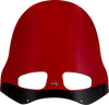 Klock Werks Kolor Flare Windshield for Road Warrior Fairing, Red – KWW-06-0619