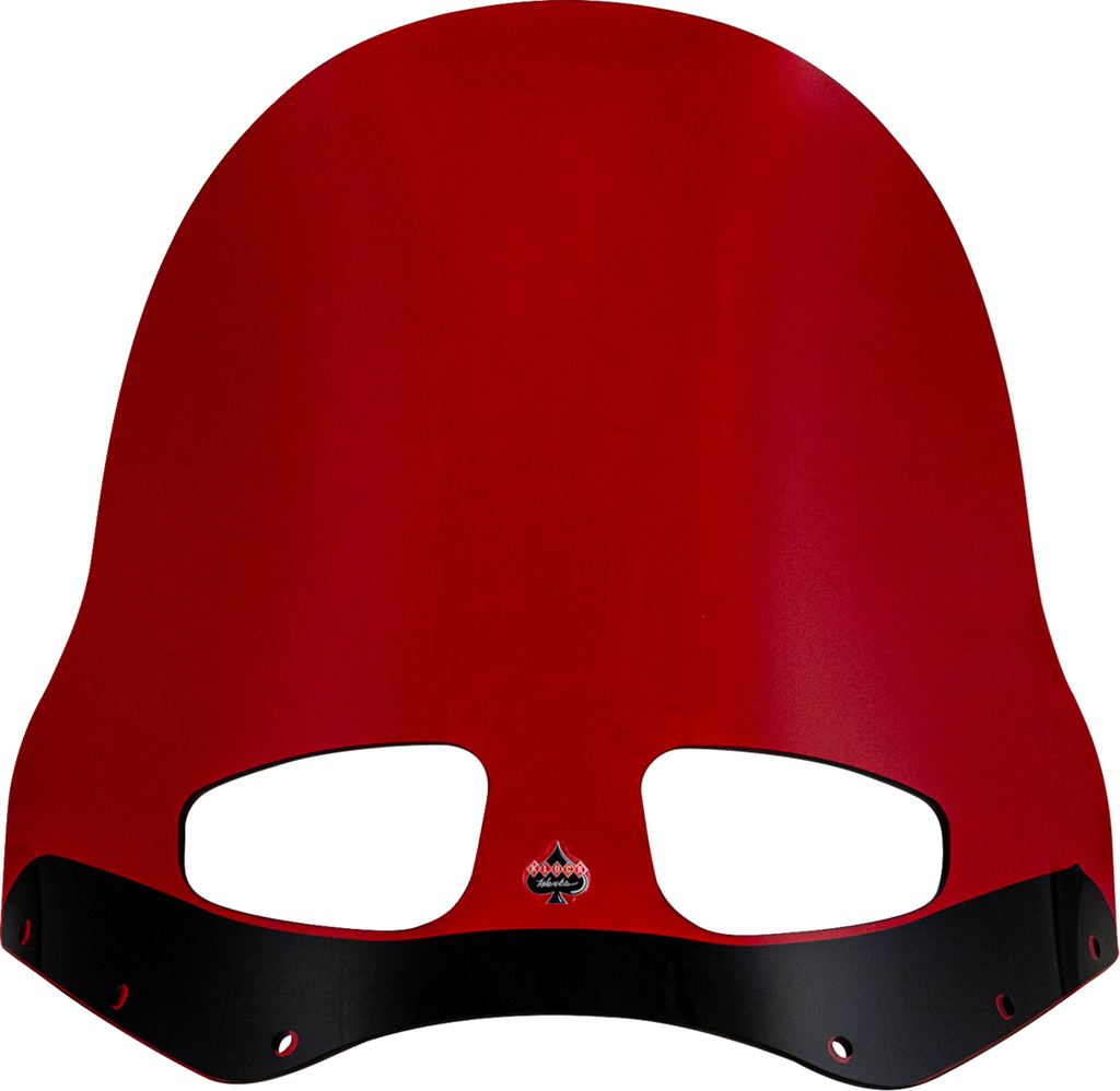 Klock Werks Kolor Flare Windshield for Road Warrior Fairing, Red – KWW-06-0619