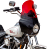 Klock Werks Kolor Flare Windshield for Road Warrior Fairing, Red – KWW-06-0619