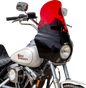 Klock Werks Kolor Flare Windshield for Road Warrior Fairing, Red – KWW-06-0619