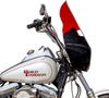Klock Werks Kolor Flare Windshield for Road Warrior Fairing, Red – KWW-06-0619