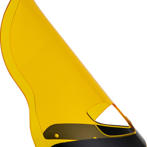 KLOCK WERKS Kolor Flare Windshield for Road Warrior Fairing, Yellow – KWW-06-0621