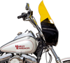 KLOCK WERKS Kolor Flare Windshield for Road Warrior Fairing, Yellow – KWW-06-0621
