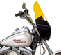 KLOCK WERKS Kolor Flare Windshield for Road Warrior Fairing, Yellow – KWW-06-0621