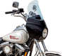 Klock Werks Flare Windshield, 15-Inch Blue Ice for Road Warrior Fairing KWW-06-0618