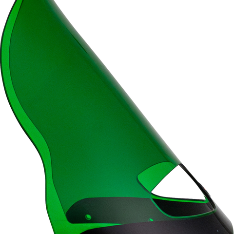 Klock Werks Kolor Flare Windshield for Road Warrior Fairing, Green - KWW-06-0622