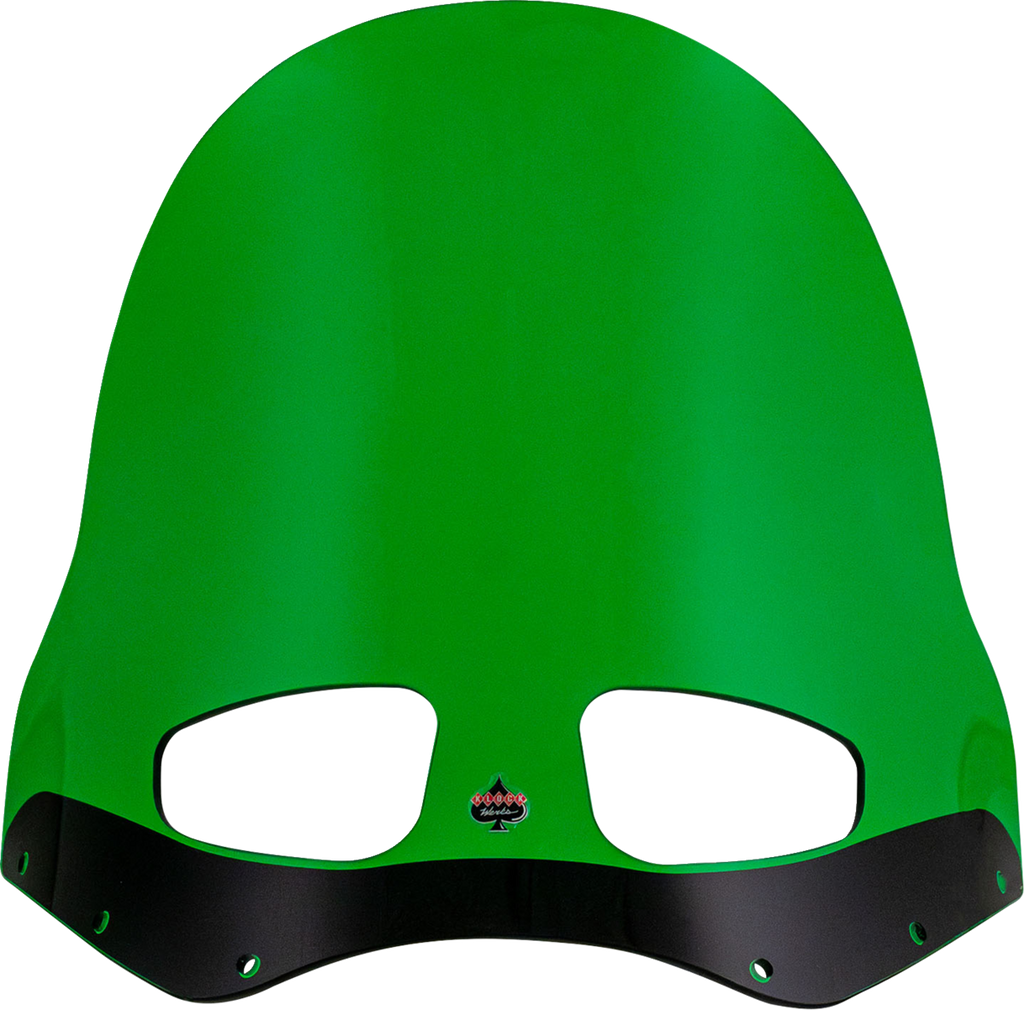 Klock Werks Kolor Flare Windshield for Road Warrior Fairing, Green - KWW-06-0622