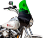 Klock Werks Kolor Flare Windshield for Road Warrior Fairing, Green - KWW-06-0622