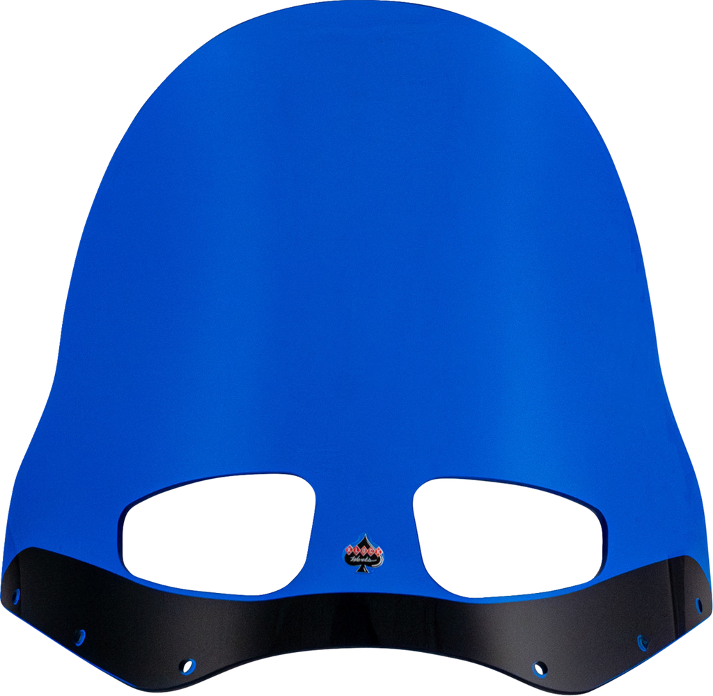 Klock Werks Kolor Flare Windshield for Road Warrior Fairing, Blue - KWW-06-0623