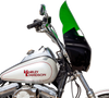 Klock Werks Kolor Flare Windshield for Road Warrior Fairing, Green - KWW-06-0622