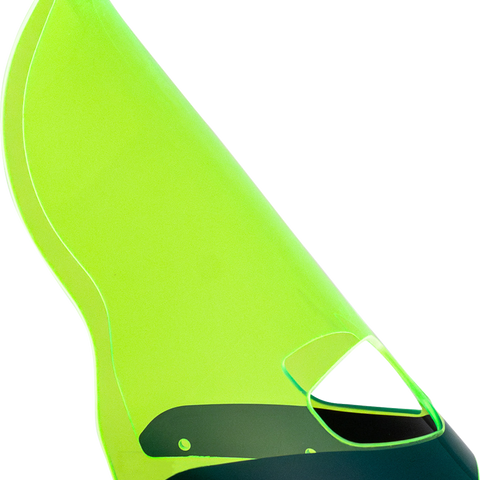 Klock Werks Ice Flare Windshield for Road Warrior Fairing, Green Ice, KWW-06-0617