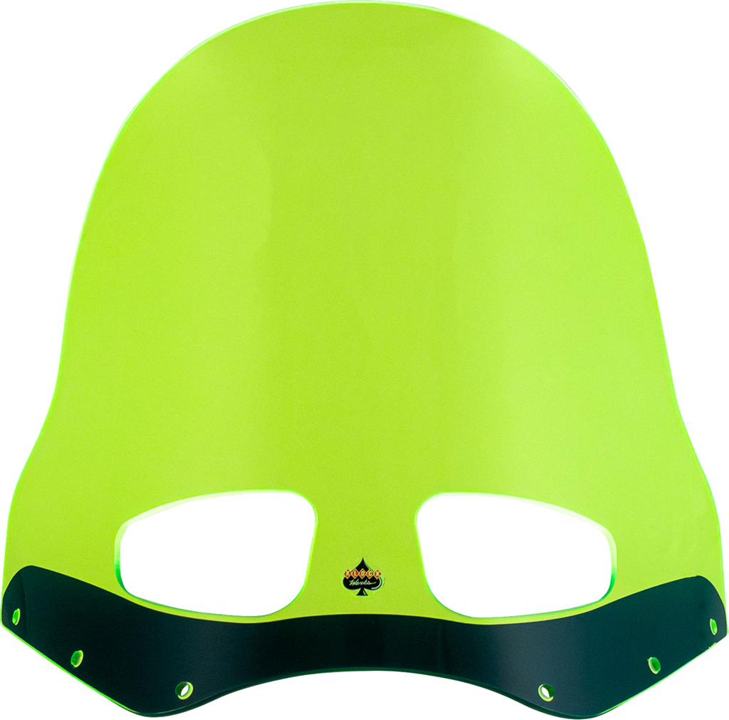 Klock Werks Ice Flare Windshield for Road Warrior Fairing, Green Ice, KWW-06-0617