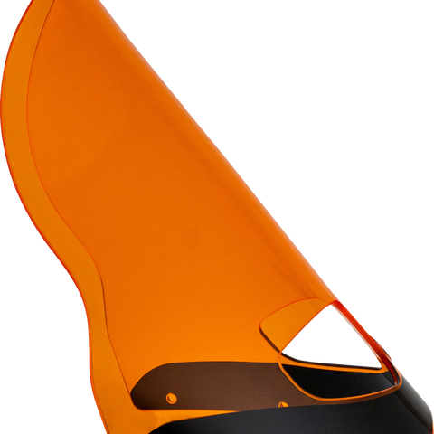 Klock Werks Flare Kolor Windshield for Road Warrior Fairing, Orange, KWW-06-0620
