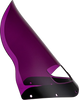 Klock Werks Kolor Flare Windshield for Road Warrior Fairing, Purple - KWW-06-0624