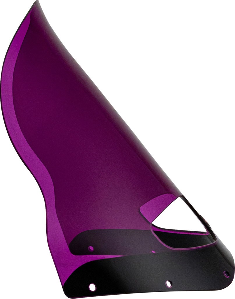 Klock Werks Kolor Flare Windshield for Road Warrior Fairing, Purple - KWW-06-0624