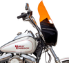 Klock Werks Flare Kolor Windshield for Road Warrior Fairing, Orange, KWW-06-0620