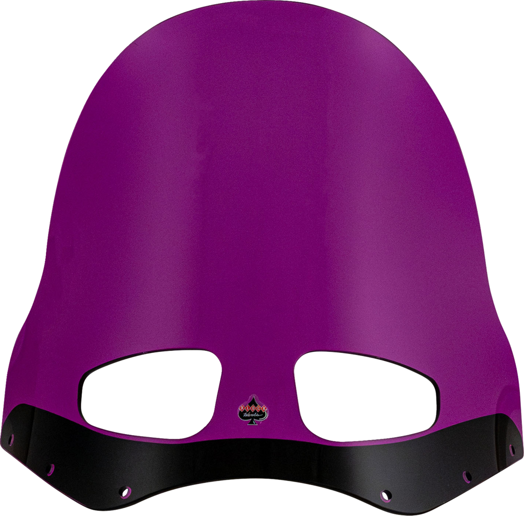 Klock Werks Kolor Flare Windshield for Road Warrior Fairing, Purple - KWW-06-0624