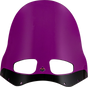 Klock Werks Kolor Flare Windshield for Road Warrior Fairing, Purple - KWW-06-0624