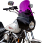 Klock Werks Kolor Flare Windshield for Road Warrior Fairing, Purple - KWW-06-0624