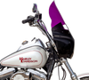 Klock Werks Kolor Flare Windshield for Road Warrior Fairing, Purple - KWW-06-0624