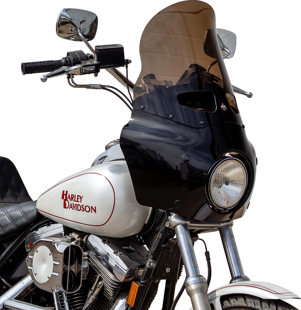 Klock Werks Kolor Flare Windshield for Road Warrior Fairing, Bronze – KWW-06-0625