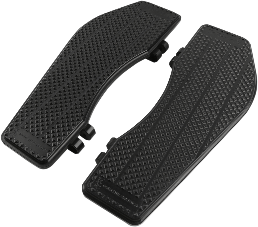 THRASHIN SUPPLY CO. Driver Floorboards - Black, Part Number TSC-2200-1