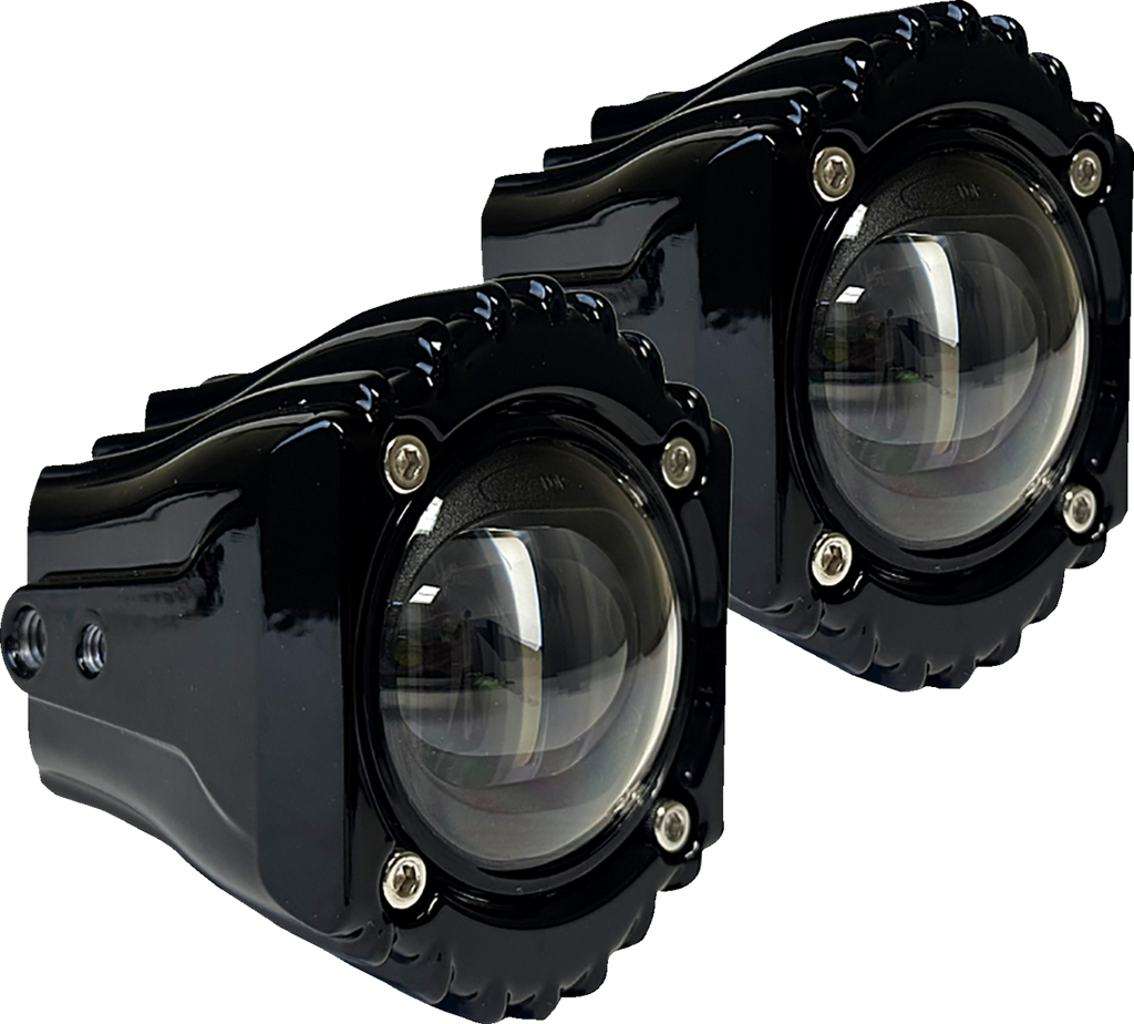 CUSTOM DYNAMICS Shark Demon® Fog Lights SD-FOG-7W - High Performance LED with White Light