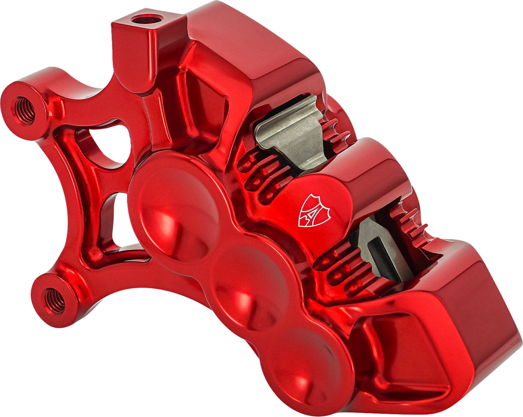 ARLEN NESS 320-110 Monoblock Axial Brake Caliper, Left, Red