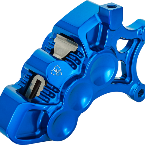 Arlen Ness 320-111 Monoblock Axial Brake Caliper, Right-Hand, Blue