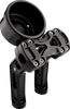 Arlen Ness Method Wayback Risers, 7-Inch, 4-Inch Round Gauge, Black, 520-072