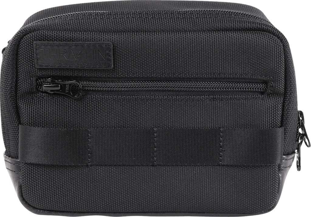 THRASHIN SUPPLY CO. Crossbody Handlebar Bag - Black/Gray THB-0038