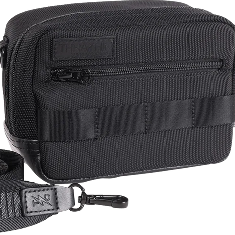 THRASHIN SUPPLY CO. Crossbody Handlebar Bag - Black/Pink THB-0037